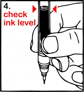 check ink level